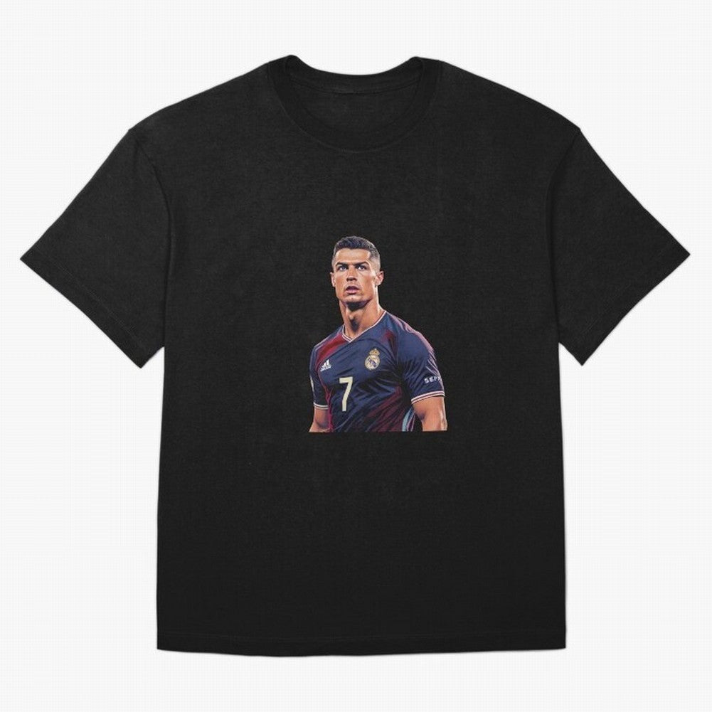 CR7 Siuuu Oversized T-Shirt Show Match Day Excitement for FIFA World Cup 2026 USA Canada Mexico Spirit, Centered on Netherlands, Mbappe and Neymar, Tournament Hype, Historic Matchups, Family Viewing Parties and Global Sports Pride; Made for