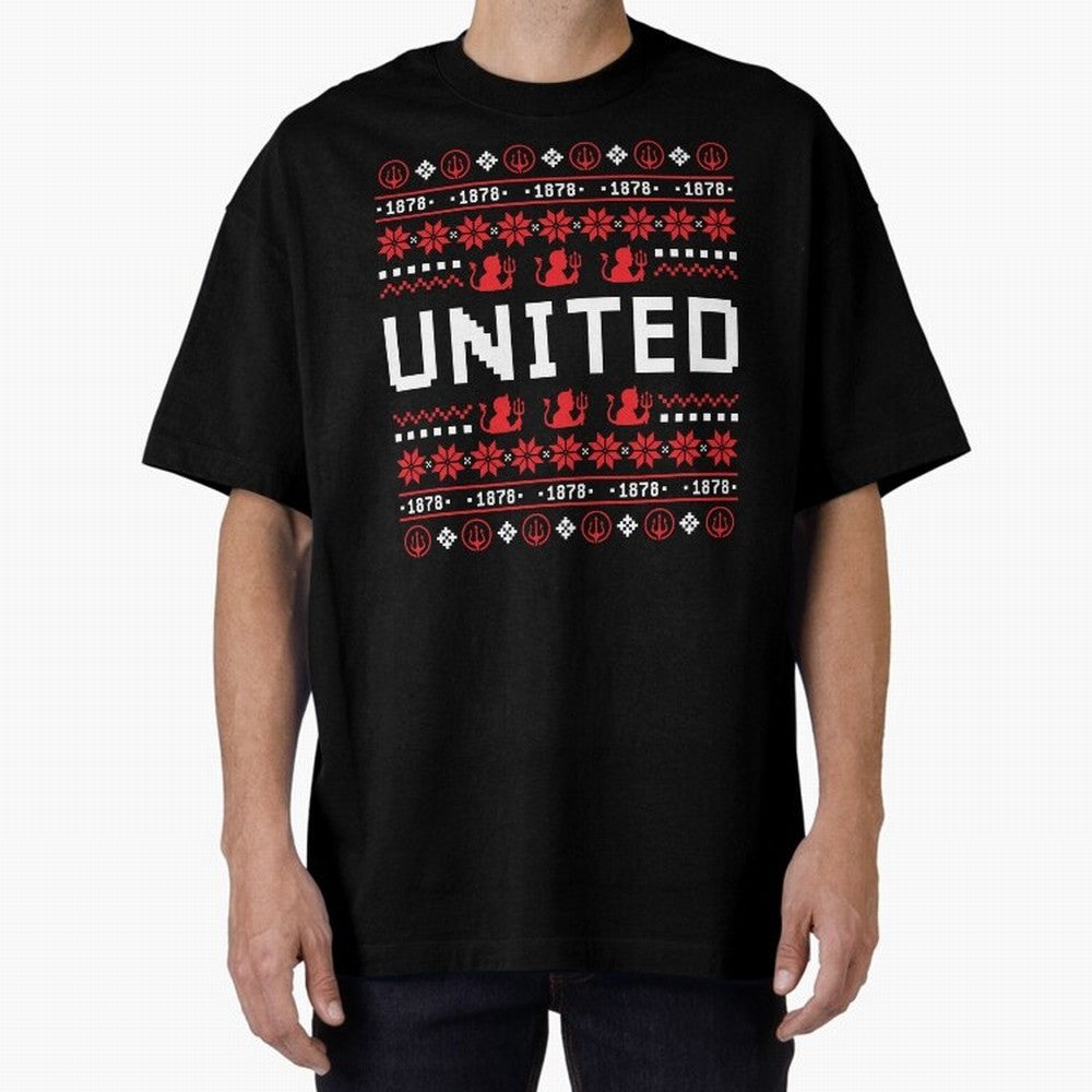 Manchester United Christmas Oversized T-Shirt Turn Football Passion into FIFA World Cup 2026 Group Stage Spirit, Made for Germany, Neymar, Haaland and Cristiano Ronaldo, Stadium Chants, National Pride, Trophy Dreams and Unforgettable Football