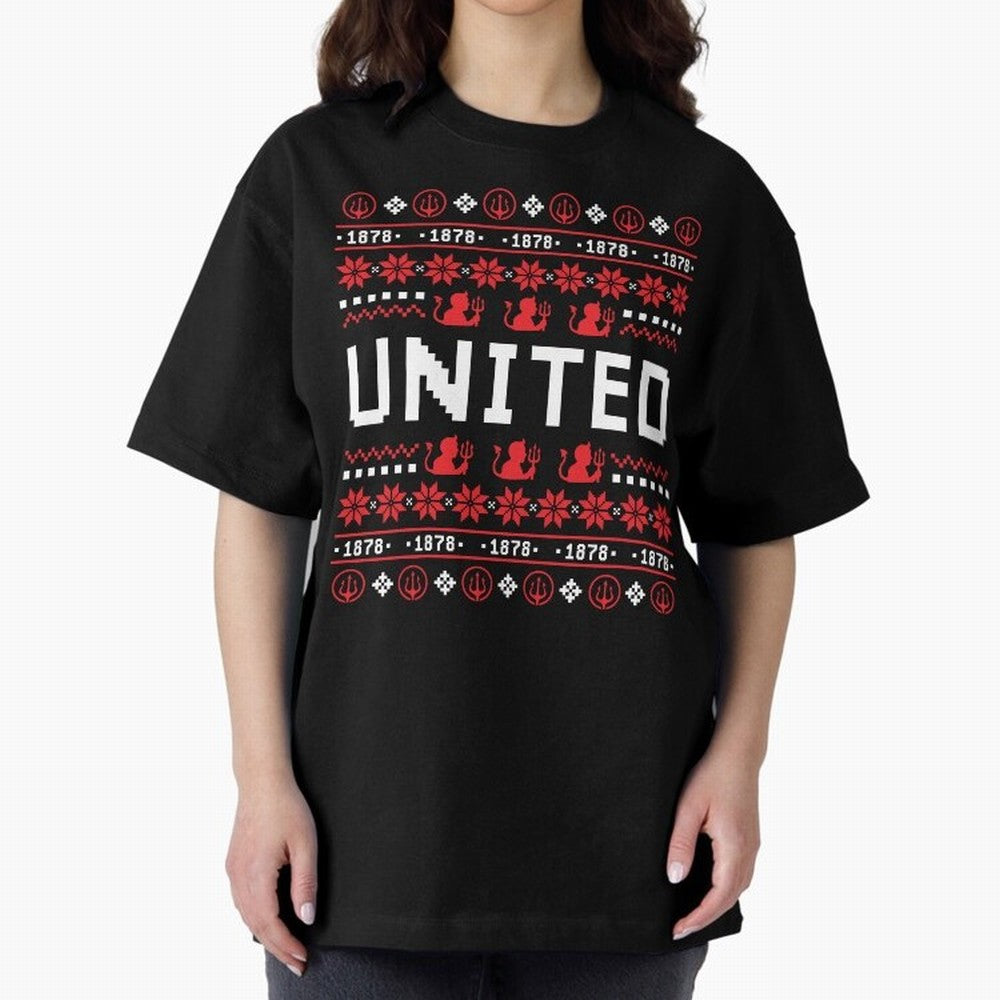Manchester United Christmas Oversized T-Shirt Turn Football Passion into FIFA World Cup 2026 Group Stage Spirit, Made for Germany, Neymar, Haaland and Cristiano Ronaldo, Stadium Chants, National Pride, Trophy Dreams and Unforgettable Football