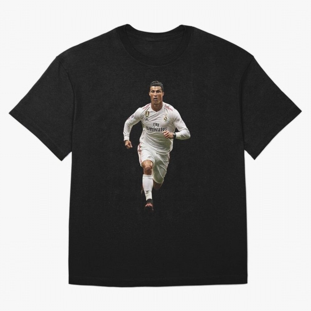 Cristiano Ronaldo runner Oversized T-Shirt Celebrate Fan Favorites in the FIFA World Cup 2026 Group Stage Journey through Haaland Highlights, Argentina, France and Brazil Pride, Sports Nostalgia, International Competition, Famous Players and