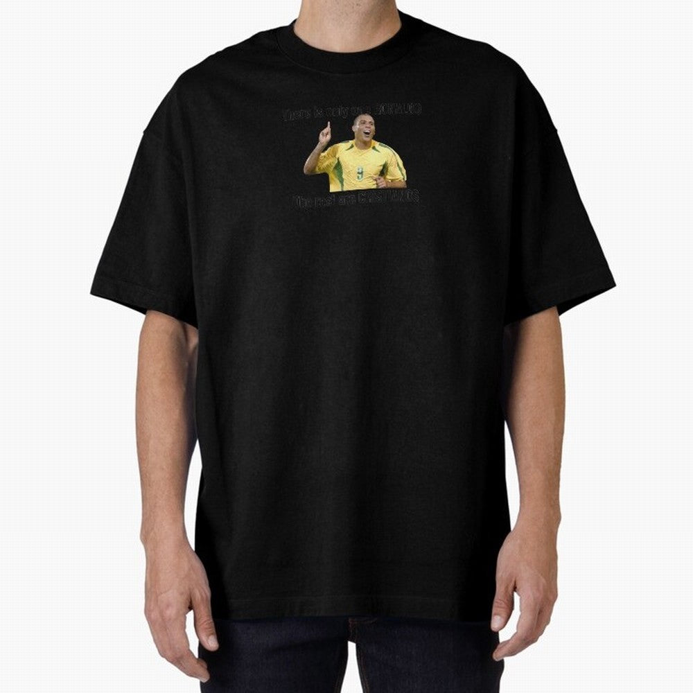 Football Meme Oversized T-Shirt Support FIFA World Cup 2026 Spirit, Celebrating England, France and Netherlands, Cristiano Ronaldo, Haaland and CR7, Global Supporter Spirit, Legendary Goals, National Colors and Tournament Celebration; Ideal for