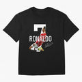 Cristiano Ronaldo - CR7 Oversized T-Shirt Celebrate the Biggest Stage of the FIFA World Cup 2026 Group Stage Journey through Messi, Neymar and Mbappe Highlights, England and Germany Pride, Worldwide Fan Energy, Dramatic Goals, Stadium Lights and