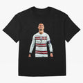 Cristiano Ronaldo Design Oversized T-Shirt Share Match Day Hype around FIFA World Cup 2026 USA Canada Mexico, Messi, Neymar and Mbappe, Argentina and Brazil, Sports Nostalgia, International Competition, Famous Players and Unforgettable Victories;