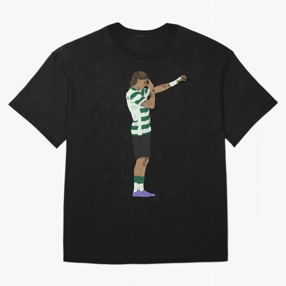 Ricardo Mangas Sporting Goal Celebration Minimalist Oversized T-Shirt Carry FIFA World Cup 2026 Group Stage Featuring Neymar, Haaland and Cristiano Ronaldo, Argentina Energy, Football History, Final Match Energy, Crowd Noise and Once in a Lifetime