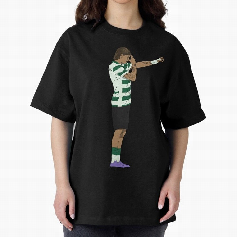 Ricardo Mangas Sporting Goal Celebration Minimalist Oversized T-Shirt Carry FIFA World Cup 2026 Group Stage Featuring Neymar, Haaland and Cristiano Ronaldo, Argentina Energy, Football History, Final Match Energy, Crowd Noise and Once in a Lifetime