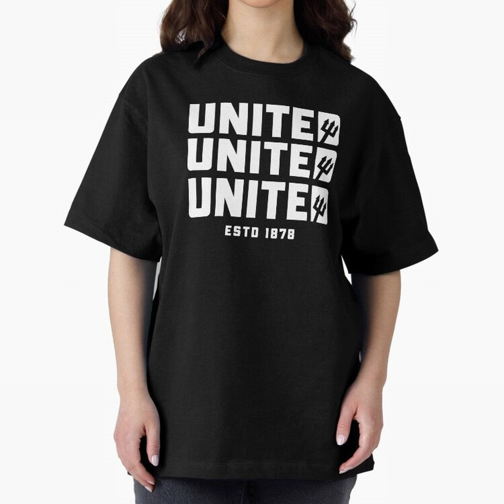 Manchester United United United Oversized T-Shirt Join the Countdown to FIFA World Cup 2026 USA Canada Mexico with Neymar, Haaland and Cristiano Ronaldo, Brazil, Portugal and Argentina Energy, Classic Soccer Heritage, Championship Pressure, Fan