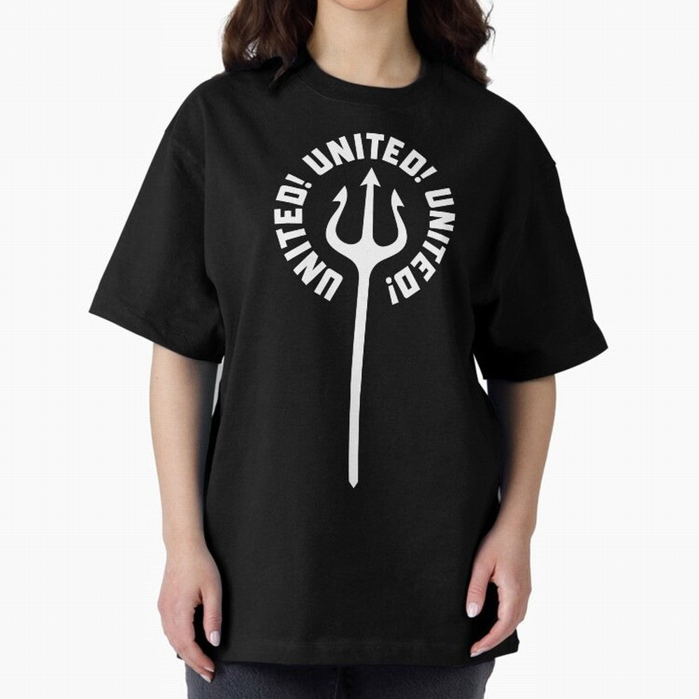 United! United! United! Oversized T-Shirt Support the FIFA World Cup 2026 Journey through Cristiano Ronaldo, Haaland and CR7 Highlights, England, France and Netherlands Pride, Goal Celebration Energy, Supporter Heritage, Football Icons and