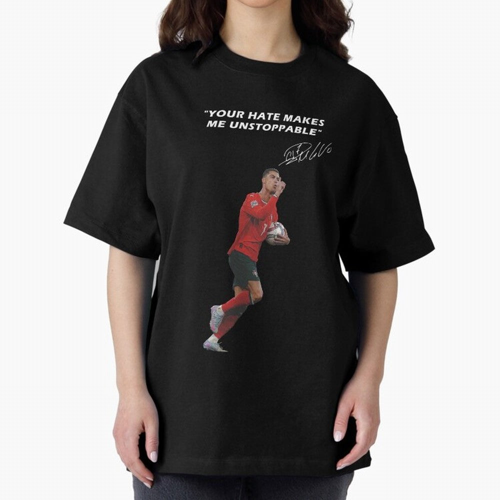 Cristiano Ronaldo Oversized T-Shirt Get Ready for the FIFA World Cup 2026 USA Canada Mexico Journey through Mbappe and Neymar Highlights, Argentina Pride, Vintage Soccer Flavor, Modern Football Stars, National Flags and Final Night Emotion; Made