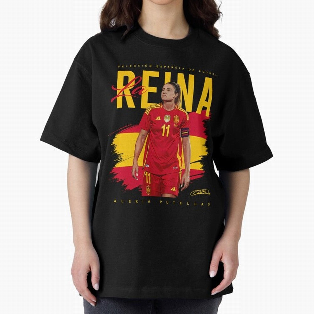Alexia Putellas Oversized T-Shirt Fuel the Hype around FIFA World Cup 2026 USA Canada Mexico Spirit, Made for Brazil, Portugal and Argentina, Messi, Neymar and Mbappe, Supporter Pride, Iconic Celebrations, Legendary Names and Global Match Day