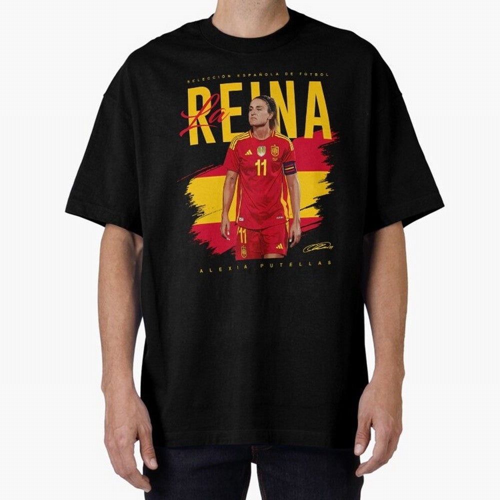 Alexia Putellas Oversized T-Shirt Fuel the Hype around FIFA World Cup 2026 USA Canada Mexico Spirit, Made for Brazil, Portugal and Argentina, Messi, Neymar and Mbappe, Supporter Pride, Iconic Celebrations, Legendary Names and Global Match Day