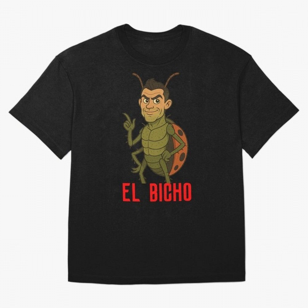 Ronaldo - El Bicho Oversized T-Shirt Bring Retro Soccer Energy to Global Football Passion for FIFA World Cup 2026 Group Stage, Driven by Messi and Cristiano Ronaldo, Argentina, France and Brazil, Goal Celebration Energy, Supporter Heritage,