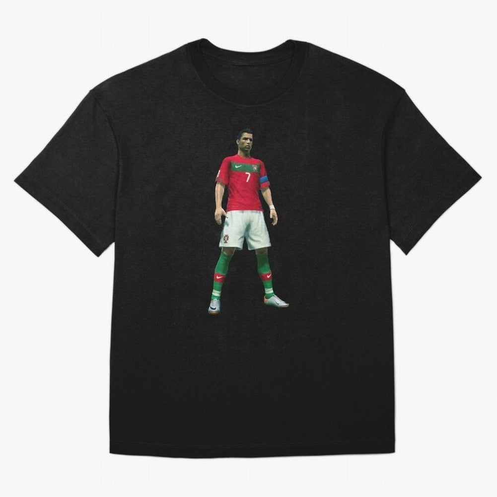 CR7 PES Oversized T-Shirt Bring a Champion Mindset to FIFA World Cup 2026 Group Stage Spirit, Filled with England and Germany, Messi, Champion Mindset, Group Stage Buzz, Knockout Tension and Passionate Fan Culture; Made for Die Hard Supporters,