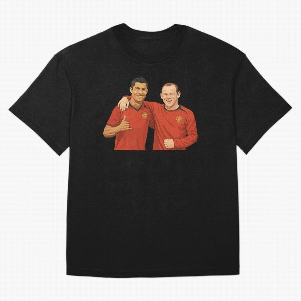 Ron & Roon Oversized T-Shirt Cheer for Global Football Passion for FIFA World Cup 2026, Connected to CR7 and Messi, Argentina, Tournament Hype, Historic Matchups, Family Viewing Parties and Global Sports Pride; Created for Match Day Parties, Soccer
