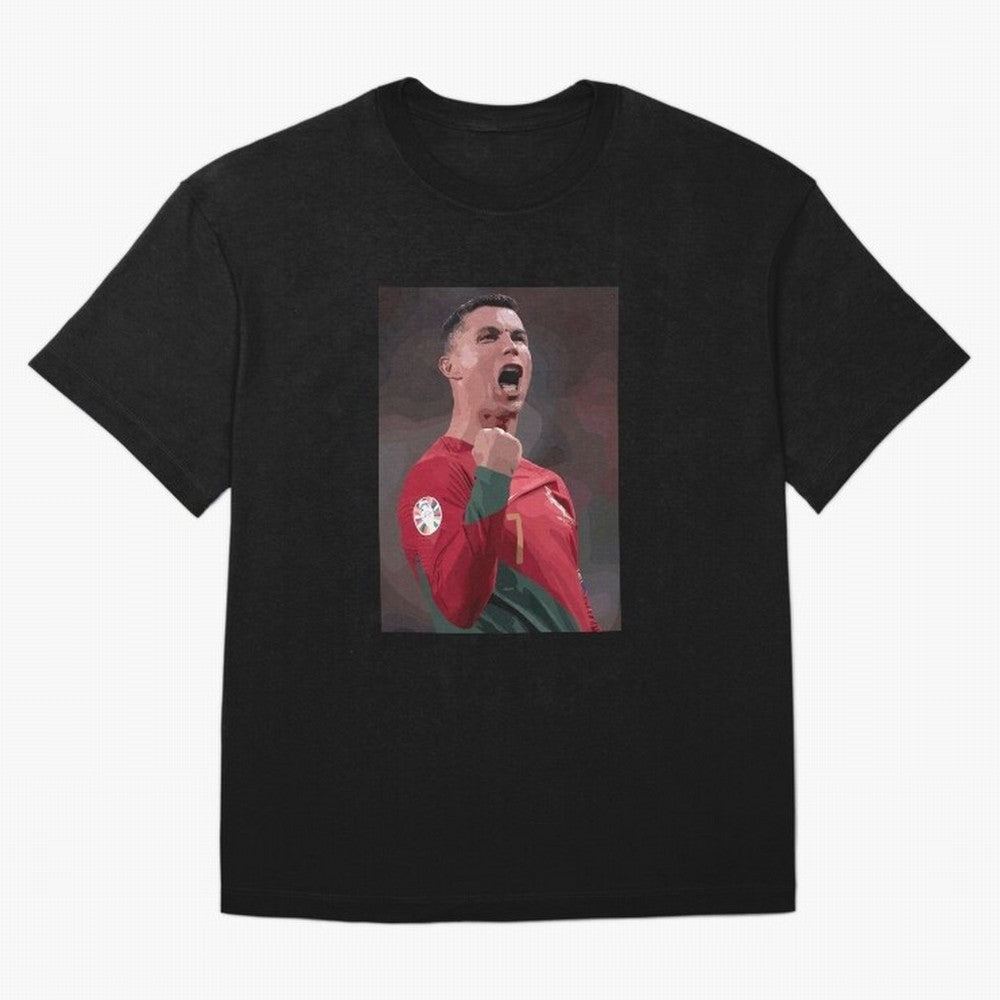 Cristiano Ronaldo Oversized T-Shirt Create FIFA World Cup 2026 USA Canada Mexico for Fans of Cristiano Ronaldo, Haaland and CR7 and Argentina, Bringing Match Day Excitement, Supporter Culture, Golden Goals and Global Football Passion; Perfect for