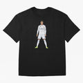 Cristiano Ronaldo at Madrid | Football Legend Oversized T-Shirt Bring Stadium Energy to the FIFA World Cup 2026 Group Stage Journey through Cristiano Ronaldo, Haaland and CR7 Highlights, Portugal, Spain and Germany Pride, Supporter Pride, Iconic