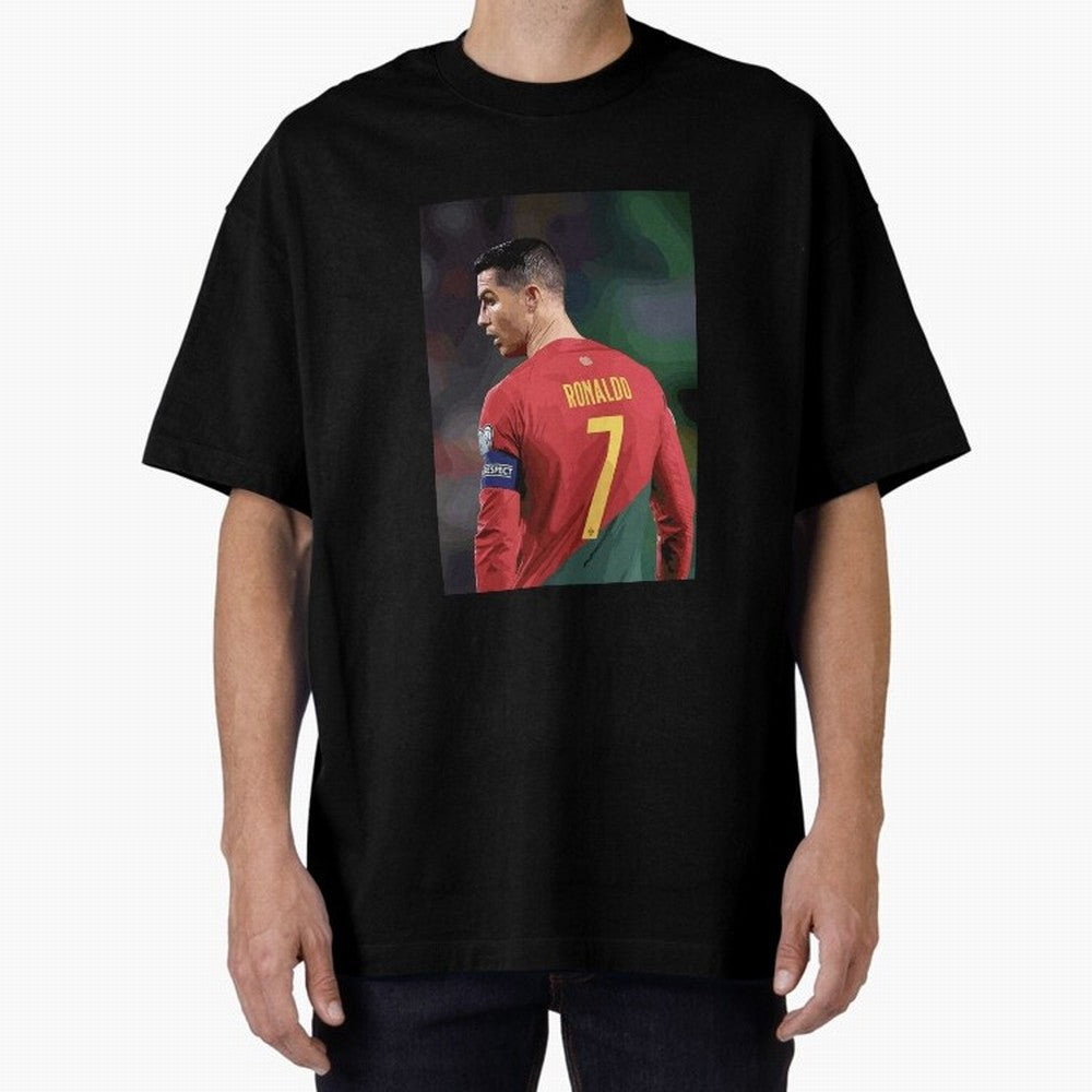 Cristiano Ronaldo Oversized T-Shirt Stand Out with Spirit from the FIFA World Cup 2026 Journey through Neymar, Haaland and Cristiano Ronaldo Highlights, Argentina and Brazil Pride, Fan Favorite Moments, National Team Passion, Big Match Drama and