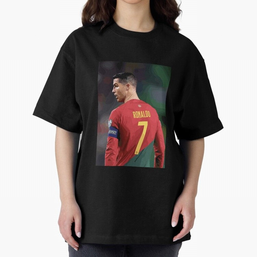 Cristiano Ronaldo Oversized T-Shirt Stand Out with Spirit from the FIFA World Cup 2026 Journey through Neymar, Haaland and Cristiano Ronaldo Highlights, Argentina and Brazil Pride, Fan Favorite Moments, National Team Passion, Big Match Drama and