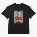 Cristiano Ronaldo Oversized T-Shirt Enjoy FIFA World Cup 2026 Group Stage Spirit, Highlighting England, France and Netherlands, Neymar, Haaland and Cristiano Ronaldo, Football History, Final Match Energy, Crowd Noise and Once in a Lifetime Moments;