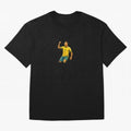 Energetic Soccer Celebration ¨C Number 7 Sketch Art Oversized T-Shirt Cheer through Every Moment of Global Football Passion for FIFA World Cup 2026 USA Canada Mexico, Connected to Cristiano Ronaldo, England, France and Netherlands, Vintage Soccer