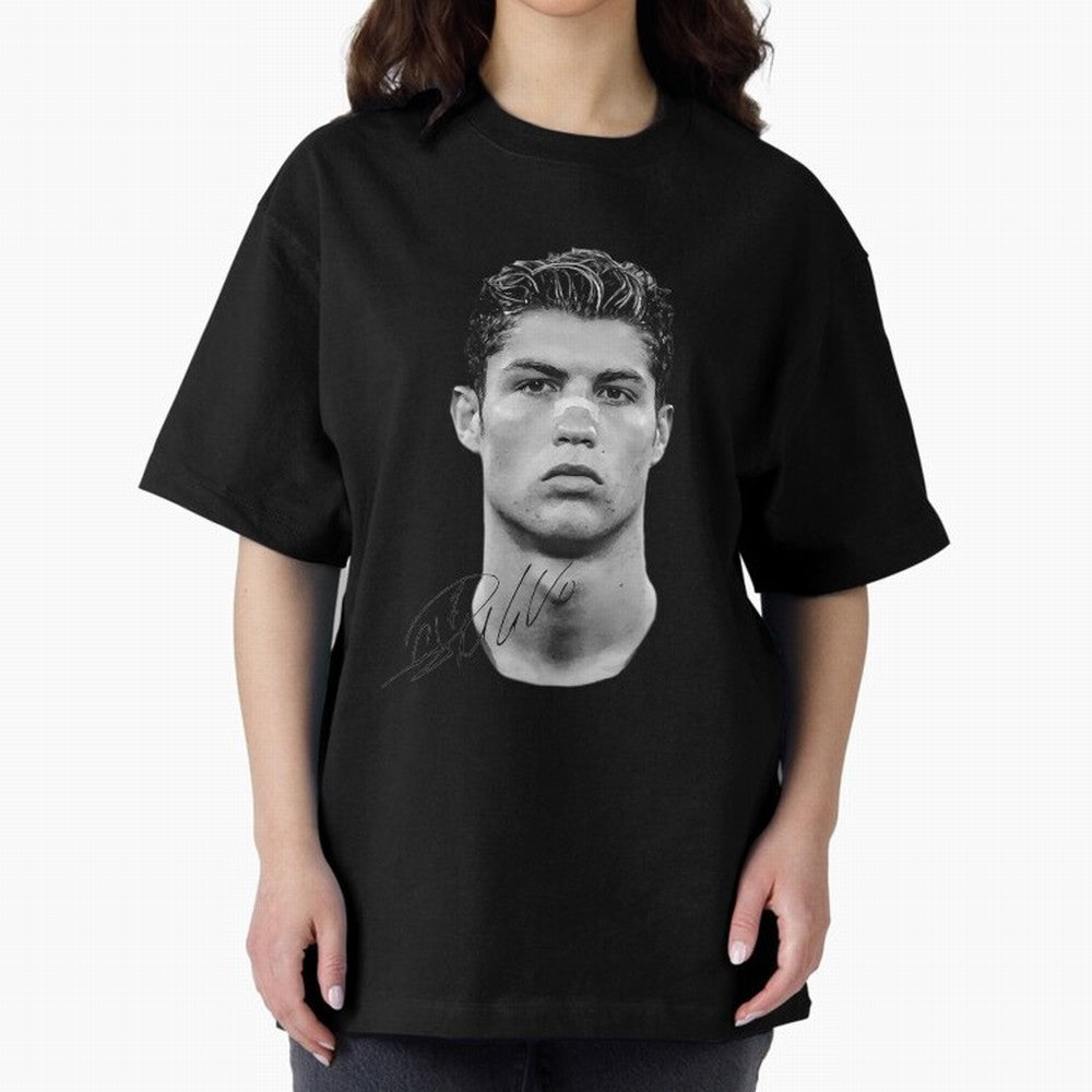 Cr7 - Streetwear Clothing Oversized T-Shirt Feel the Trophy Chase of FIFA World Cup 2026 Group Stage Built around Neymar, Haaland and Cristiano Ronaldo, Argentina Energy, Soccer Culture, Superstar Moments, National Team Dreams and Competitive Fire;