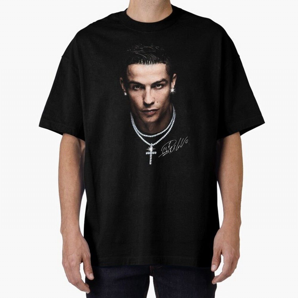 CR7 - Streetwear Clothing | Oversized T-Shirt Make Every Kick Count in Match Day Hype around FIFA World Cup 2026 Group Stage, Cristiano Ronaldo, Haaland and CR7, Argentina, Worldwide Fan Energy, Dramatic Goals, Stadium Lights and Championship