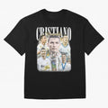 Cr7 Vintage Tribute: Soccer Legend Collage | Limited Edition Oversized T-Shirt Celebrate Global Passion for FIFA World Cup 2026 USA Canada Mexico Inspired by Mbappe and Neymar, France Energy, Supporter Pride, Iconic Celebrations, Legendary Names