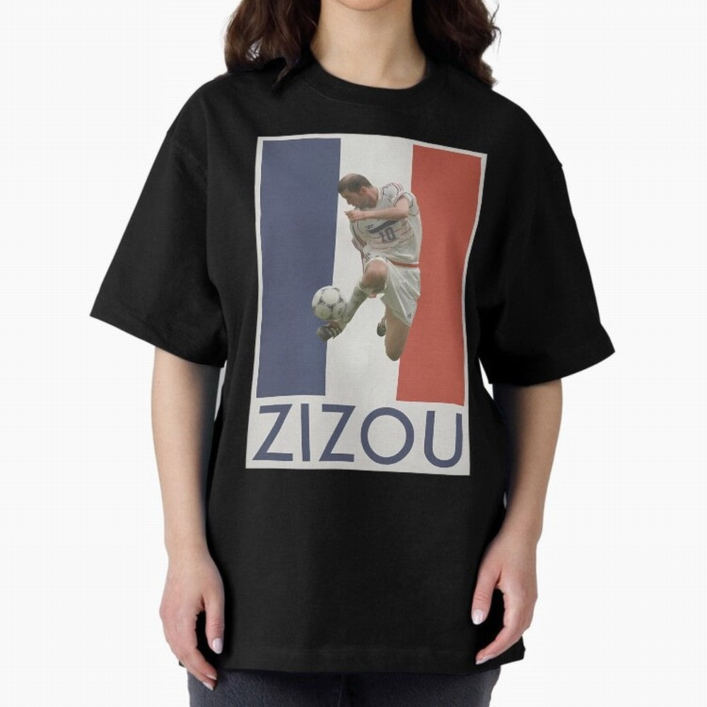 Football - Zidane Oversized T-Shirt Bring a Vintage Feel to Global Football Passion for FIFA World Cup 2026 Group Stage, Driven by Neymar, Haaland and Cristiano Ronaldo, Germany, Stadium Chants, National Pride, Trophy Dreams and Unforgettable