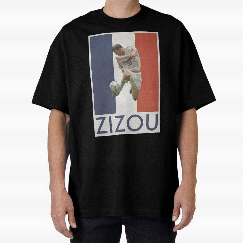 Football - Zidane Oversized T-Shirt Bring a Vintage Feel to Global Football Passion for FIFA World Cup 2026 Group Stage, Driven by Neymar, Haaland and Cristiano Ronaldo, Germany, Stadium Chants, National Pride, Trophy Dreams and Unforgettable