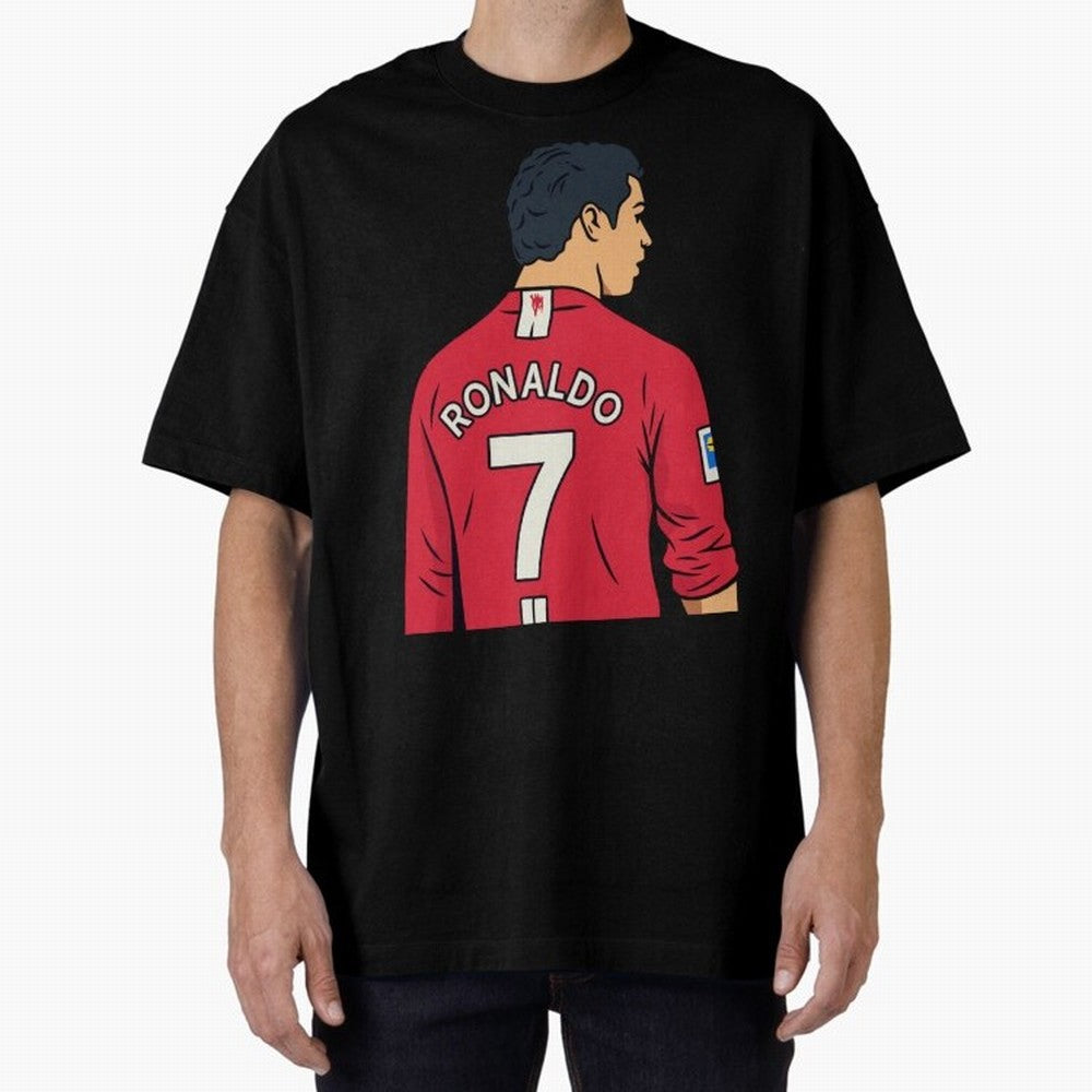 Cristiano Ronaldo Oversized T-Shirt Support the Legends of FIFA World Cup 2026 USA Canada Mexico Inspired by Messi, Neymar and Mbappe, Argentina, France and Brazil Energy, Football History, Final Match Energy, Crowd Noise and Once in a Lifetime