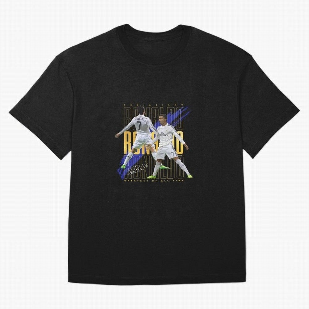 Cristiano Ronaldo Suuiii! Oversized T-Shirt Live the Energy of FIFA World Cup 2026 Group Stage Built around Haaland and Mbappe, Spain Energy, Vintage Soccer Flavor, Modern Football Stars, National Flags and Final Night Emotion; Made for Collectors