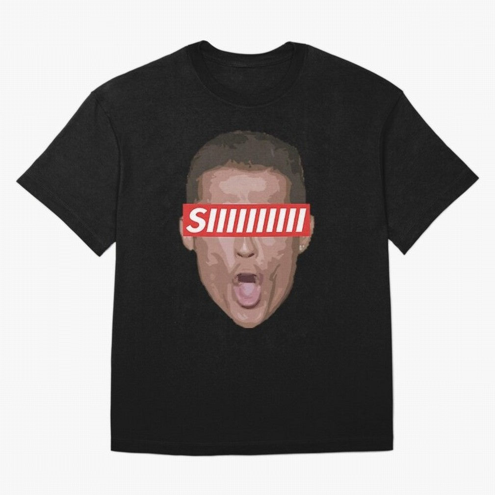 Funny Soccer Player Celebration Shout Illustration For Men, Gift For Football Fans Oversized T-Shirt Show Up for the Glory of FIFA World Cup 2026 USA Canada Mexico for Fans of Messi and England, France and Netherlands, Bringing Global Supporter