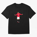 Cristiano Ronaldo Goal Celebration Illustration Oversized T-Shirt Experience Match Day Hype around FIFA World Cup 2026 USA Canada Mexico, Haaland and Mbappe, Brazil, Supporter Pride, Iconic Celebrations, Legendary Names and Global Match Day Energy;