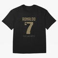 Cristiano Ronaldo Oversized T-Shirt Join the Countdown to Global Football Passion for FIFA World Cup 2026 USA Canada Mexico, Celebrating Messi, CR7 and Mbappe, England, Supporter Pride, Iconic Celebrations, Legendary Names and Global Match Day