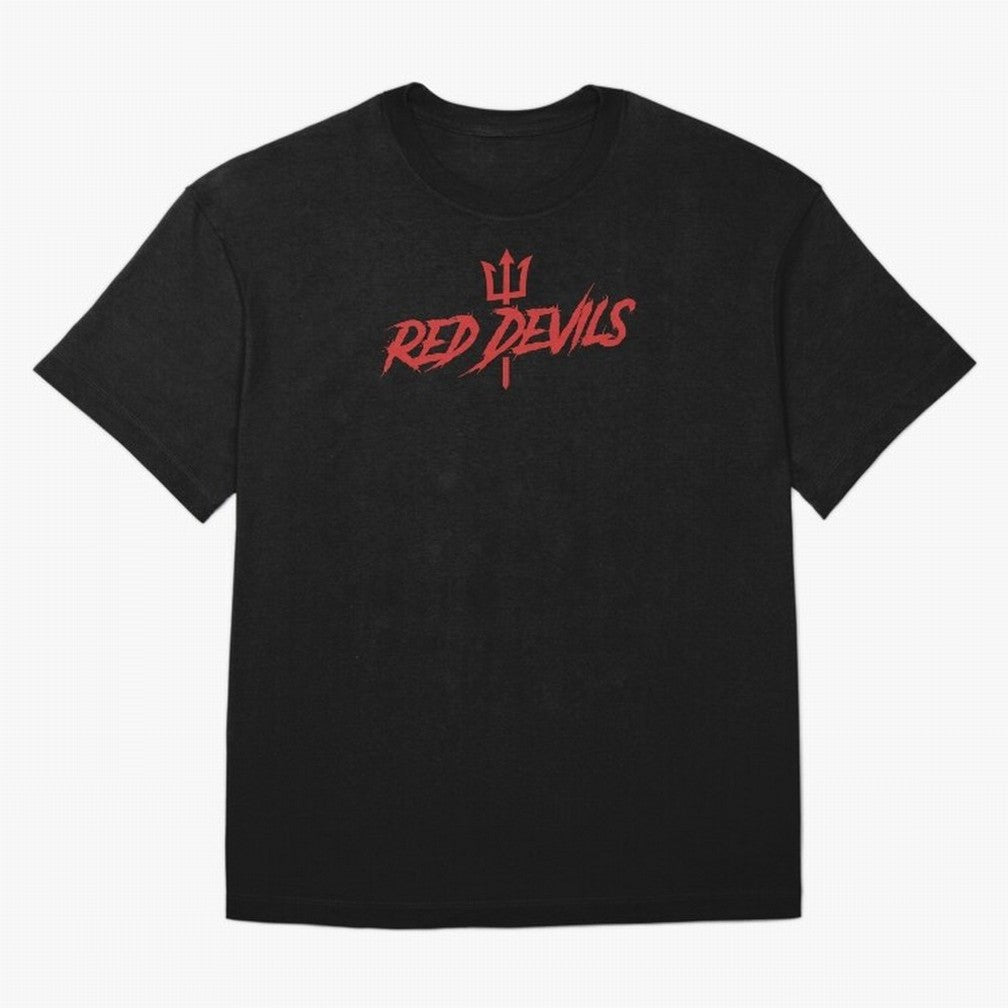 Red Devils Oversized T-Shirt Build Global Football Passion for FIFA World Cup 2026, Inspired by Messi, Neymar and Mbappe, England and Germany, Football History, Final Match Energy, Crowd Noise and Once in a Lifetime Moments; Built for Supporters