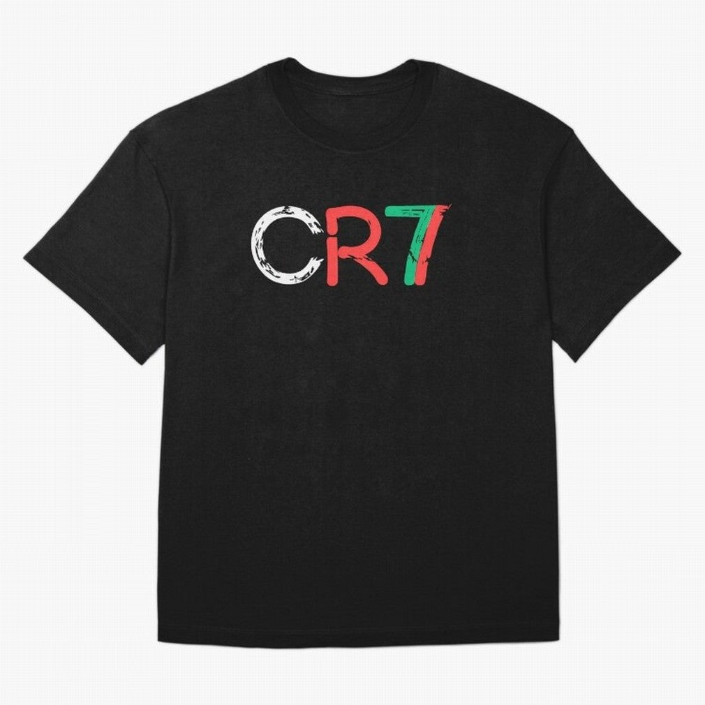 CR7 Portugal Colors Poster For Football Fans, Gift For Soccer Lovers Oversized T-Shirt Feel the Heartbeat of Global Football Passion for FIFA World Cup 2026 Group Stage, Made for CR7 and Messi, Netherlands, Championship Spirit, Famous Goals,