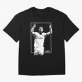 Cristiano Ronaldo CR7 in Black and White Design Oversized T-Shirt Celebrate Unforgettable Nights in the FIFA World Cup 2026 USA Canada Mexico Journey through Messi, CR7 and Mbappe Highlights, Argentina and Brazil Pride, Worldwide Fan Energy,