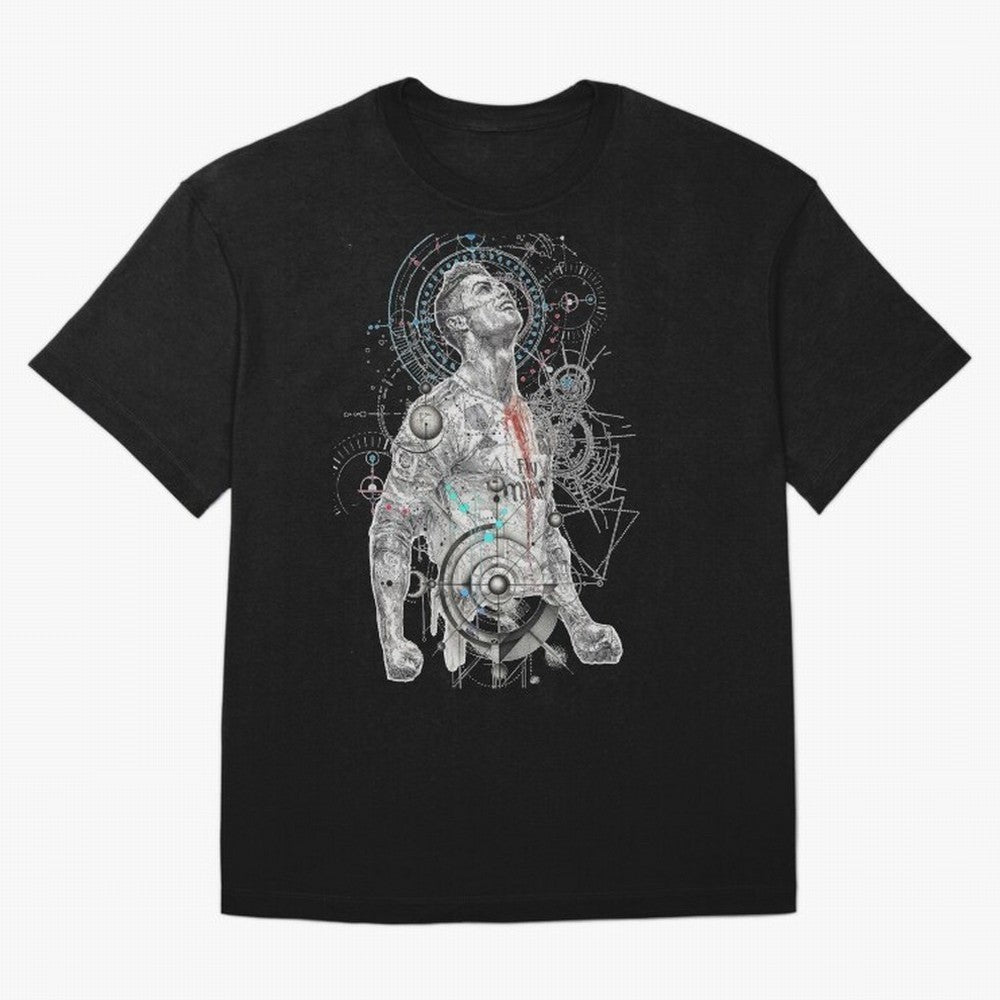 Cristiano Ronaldo Football Playmaker Oversized T-Shirt Fuel FIFA World Cup 2026 Group Stage for Fans of Messi, Neymar and Mbappe and Argentina, Bringing Stadium Chants, National Pride, Trophy Dreams and Unforgettable Football Memories; Created for