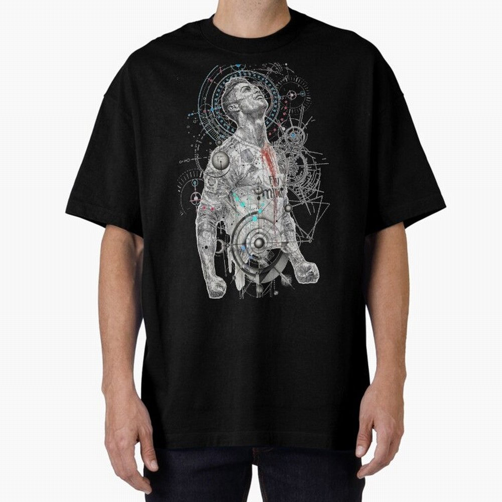 Cristiano Ronaldo Football Playmaker Oversized T-Shirt Fuel FIFA World Cup 2026 Group Stage for Fans of Messi, Neymar and Mbappe and Argentina, Bringing Stadium Chants, National Pride, Trophy Dreams and Unforgettable Football Memories; Created for