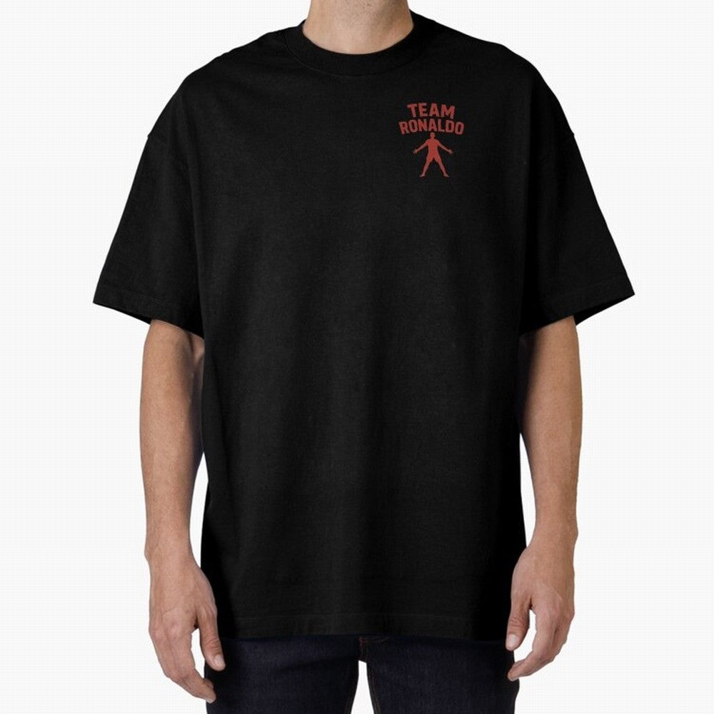 Team Ronaldo | CR7 team | For Fans Oversized T-Shirt Capture FIFA World Cup 2026 USA Canada Mexico Spirit, Filled with France and Portugal, Messi and Cristiano Ronaldo, Fan Favorite Moments, National Team Passion, Big Match Drama and Soccer