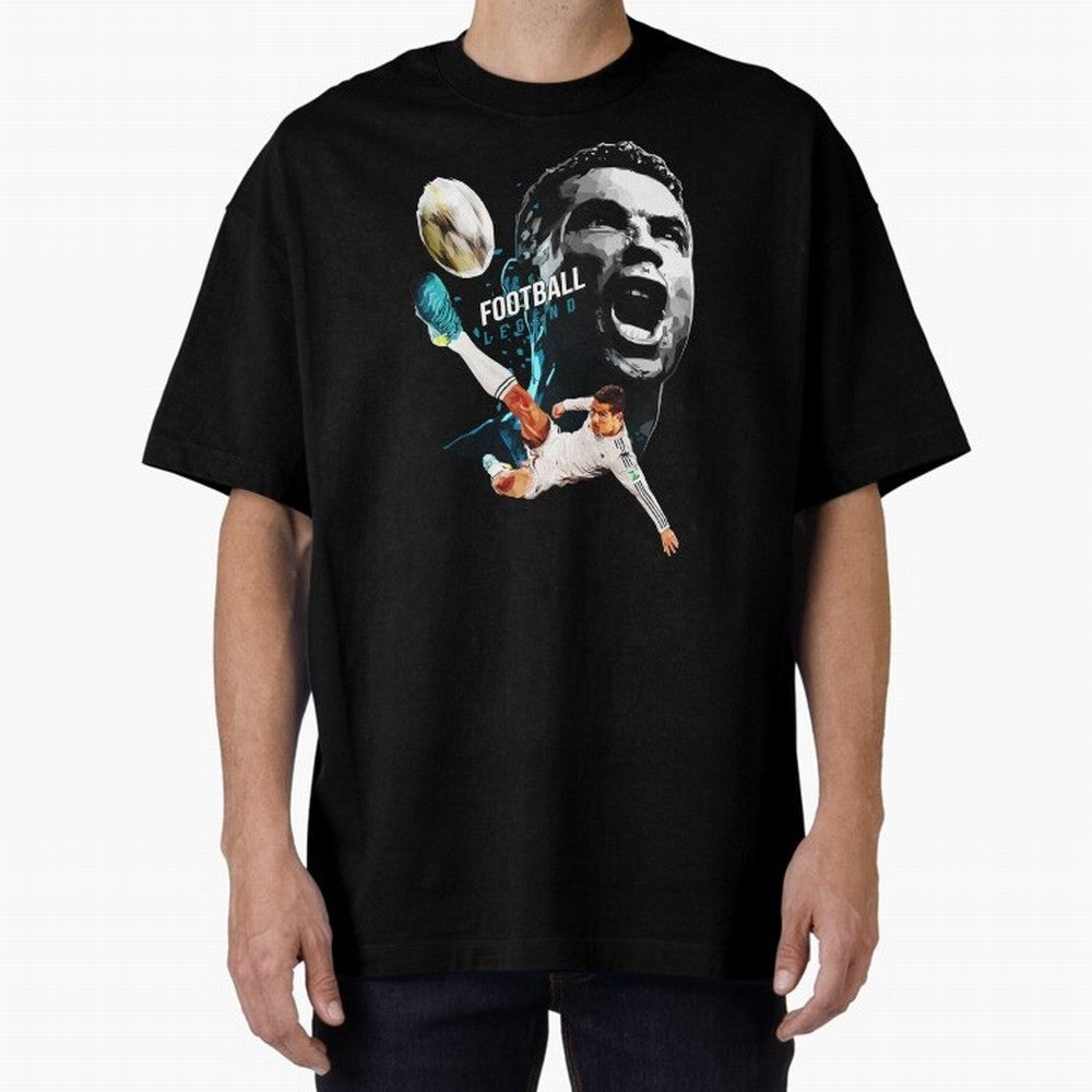 Cristiano Ronaldo Oversized T-Shirt Remember Global Football Passion for FIFA World Cup 2026, Built around Cristiano Ronaldo, Haaland and CR7, England and Germany, Match Day Excitement, Supporter Culture, Golden Goals and Global Football Passion;
