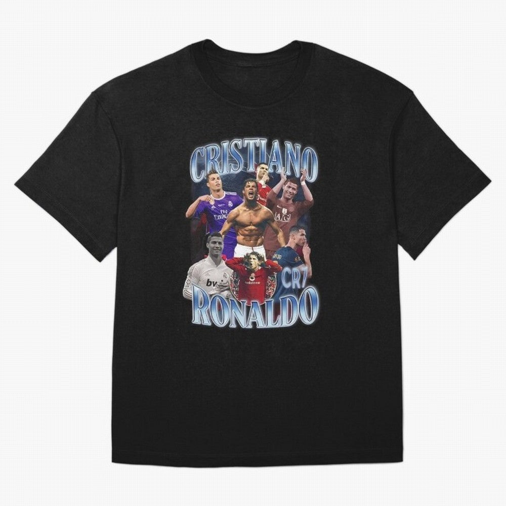 CR7 Oversized T-Shirt Make Memories around Global Football Passion for FIFA World Cup 2026 Group Stage, Filled with Messi, Neymar and Mbappe, Brazil, Worldwide Fan Energy, Dramatic Goals, Stadium Lights and Championship Celebrations; Great for