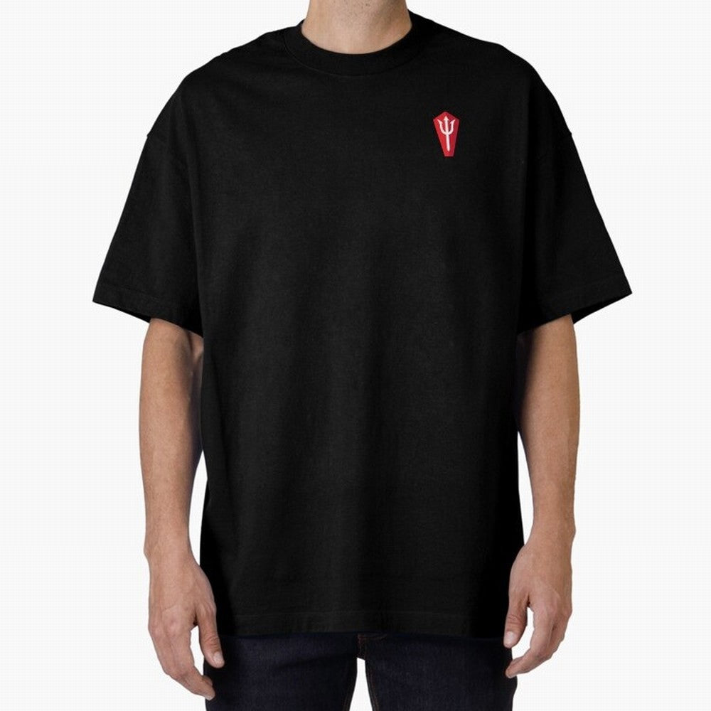 Manchester United Trident Oversized T-Shirt Share the Excitement of FIFA World Cup 2026 Group Stage Spirit, Celebrating Germany, Mbappe, Global Supporter Spirit, Legendary Goals, National Colors and Tournament Celebration; Great for Supporters Who