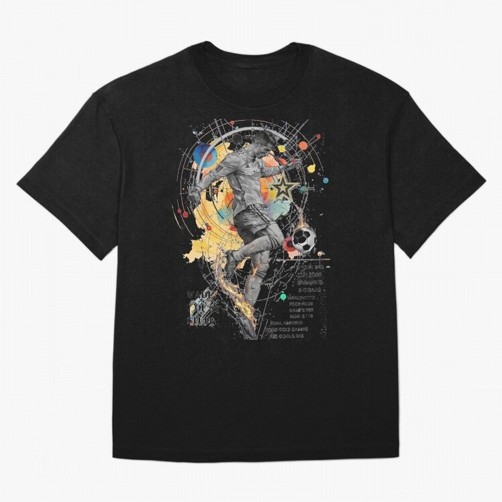 Cristiano Ronaldo Football Playmaker Oversized T-Shirt Cheer for FIFA World Cup 2026 USA Canada Mexico Spirit, Featuring France, CR7, Match Day Excitement, Supporter Culture, Golden Goals and Global Football Passion; Created for Match Day Parties,
