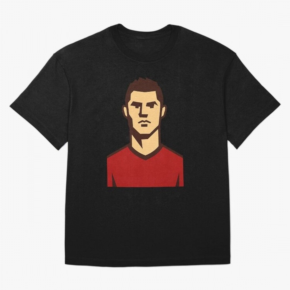 cristiano 2 Oversized T-Shirt Celebrate Football Heritage in FIFA World Cup 2026 Spirit, Capturing Brazil, CR7, Football Festival Excitement, Trophy Ambitions, Country Rivalries and Star Player Buzz; Perfect for Supporters Who Want Bold Football
