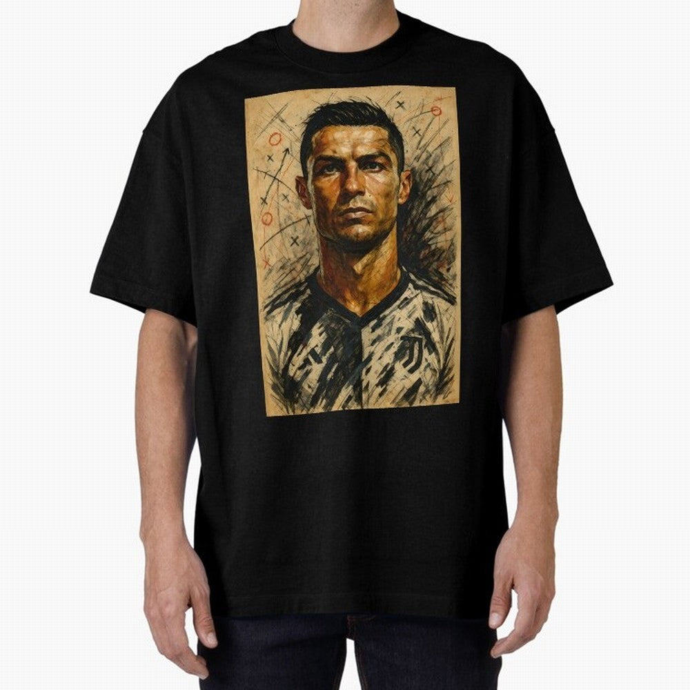 The Architect of Victory Oversized T-Shirt Honor FIFA World Cup 2026 Spirit, with England, CR7, Stadium Memories, Football Loyalty, International Chants and Championship Tradition; Ideal for Fans Who Follow Messi, Cristiano Ronaldo, CR7, Mbappe,