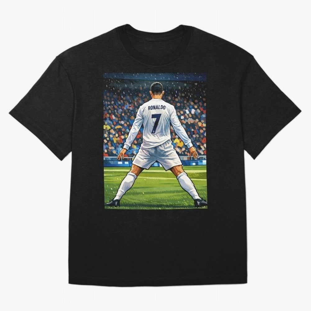 CR7 Oversized T-Shirt Celebrate the Magic of FIFA World Cup 2026 USA Canada Mexico Centered on Messi, France Energy, Match Day Excitement, Supporter Culture, Golden Goals and Global Football Passion; Perfect for Supporters Who Want Bold Football