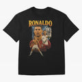 Cristiano Ronaldo CR7 Retro clothing | Vintage Football Legend Oversized T-Shirt Carry the Dream of Global Football Passion for FIFA World Cup 2026, Centered on Messi, Neymar and Mbappe, Argentina and Brazil, Fan Favorite Moments, National Team