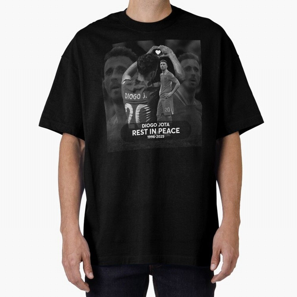 Diogo Jota rest in peace Oversized T-Shirt Make Your Look Match the FIFA World Cup 2026 USA Canada Mexico Journey through CR7 and Messi Highlights, Portugal, Spain and Germany Pride, Football Festival Excitement, Trophy Ambitions, Country Rivalries