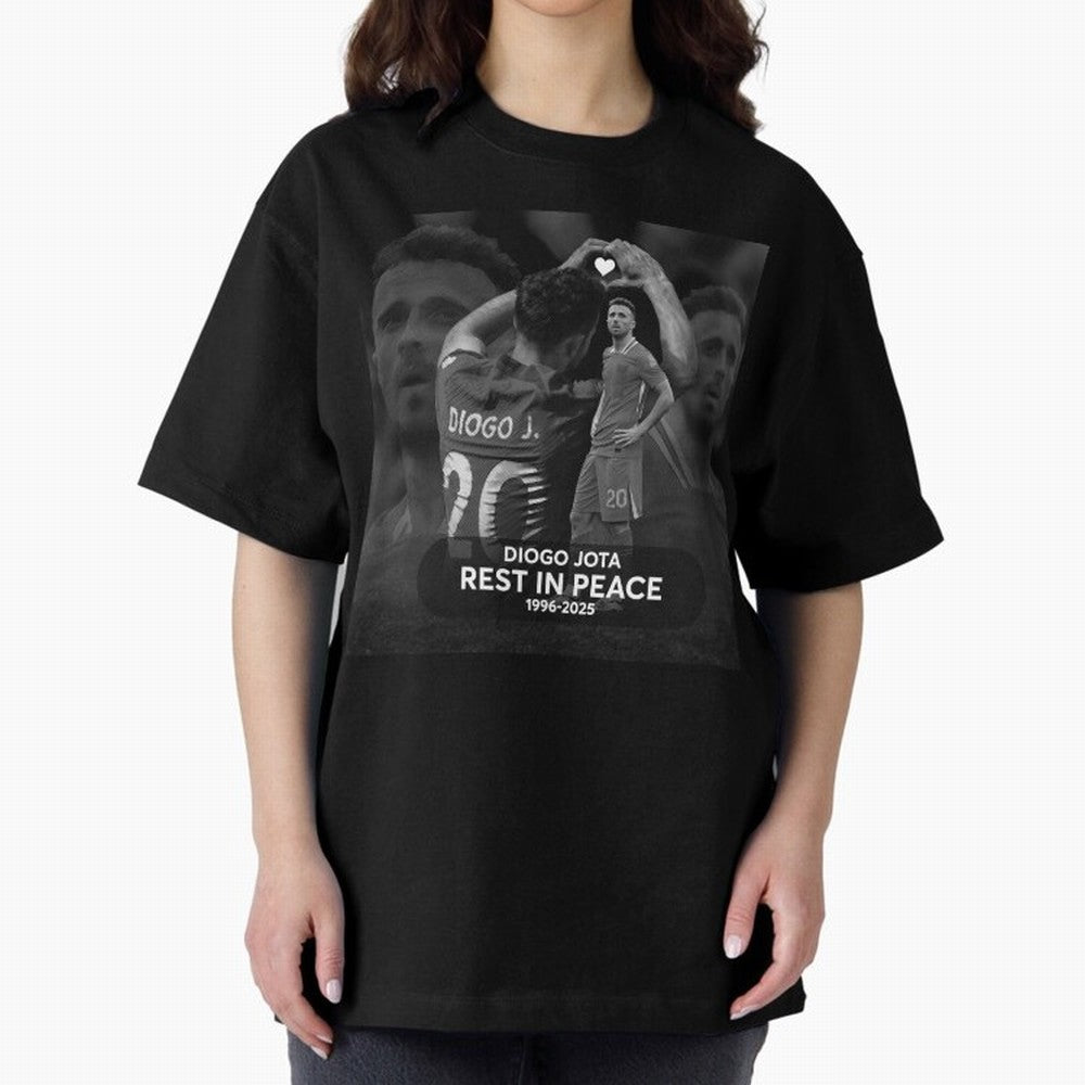 Diogo Jota rest in peace Oversized T-Shirt Make Your Look Match the FIFA World Cup 2026 USA Canada Mexico Journey through CR7 and Messi Highlights, Portugal, Spain and Germany Pride, Football Festival Excitement, Trophy Ambitions, Country Rivalries