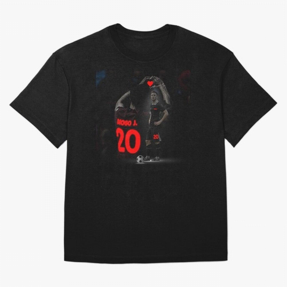 Diogo Jota poster Oversized T-Shirt Celebrate Rivalries and Pride in the FIFA World Cup 2026 Group Stage Journey through Cristiano Ronaldo Highlights, France Pride, Supporter Pride, Iconic Celebrations, Legendary Names and Global Match Day Energy;